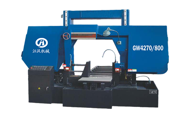 定南GW4270/800双柱龙门卧式带锯床